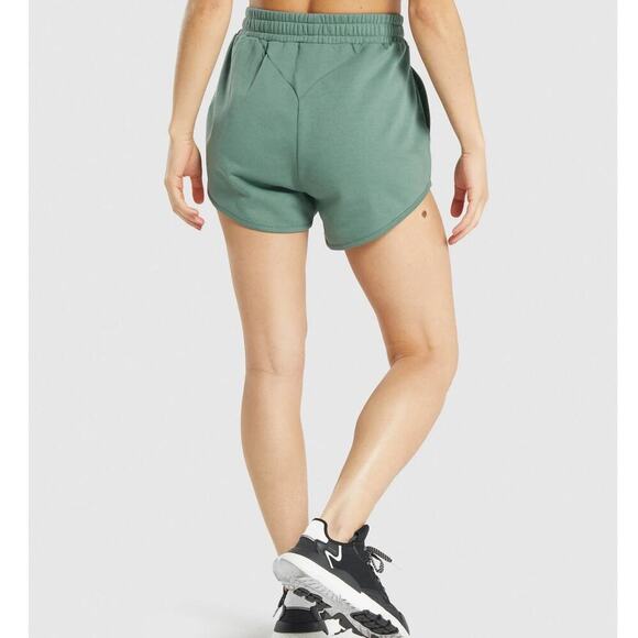 GYM SHARK Training Sweat Shorts in Green Women's Medium - Picture 2 of 14